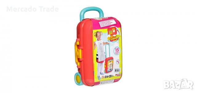 Куфар на колела, Кухня с 15ч., снимка 4 - Играчки за стая - 35878248