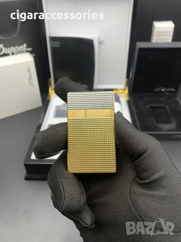 Запалка S.T. Dupont Ligne 2 Diamond Head – диаманти, снимка 2 - Запалки - 56264766