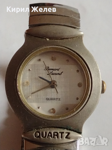 Изискан стилен дизайн дамски часовник BERNARD LAKOMB много красив - 23477 , снимка 3 - Дамски - 36134112