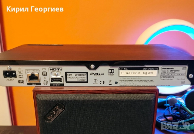 Panasonic.Blu Rey player, снимка 9 - Аудиосистеми - 52889822