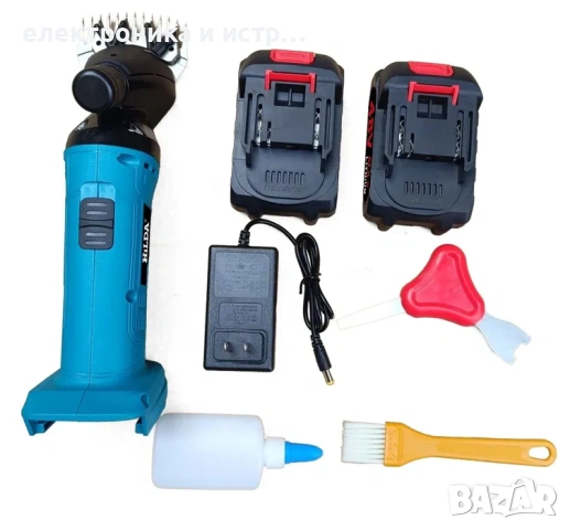 Акумулаторна машина за стригане на овце и животни 36V с 2 батерии , снимка 3 - Други инструменти - 53337398