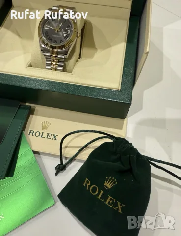 Rolex Datejust 41-Steel & Yellow Gold, снимка 3 - Мъжки - 56069110