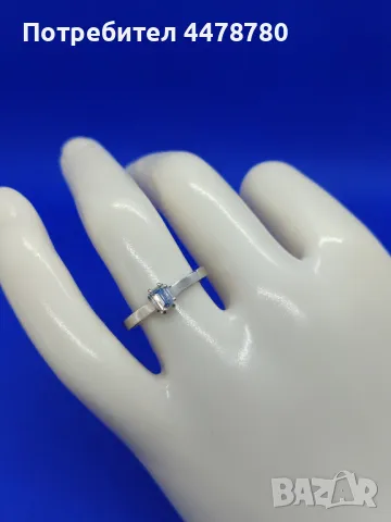 Годежен Пръстен с Диамант, снимка 5 - Пръстени - 50403617