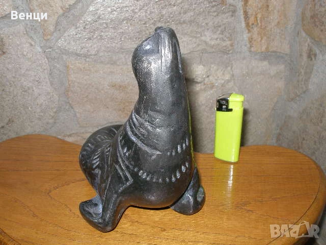 Чугунена Фигура Скулптура, снимка 16 - Антикварни и старинни предмети - 51013957