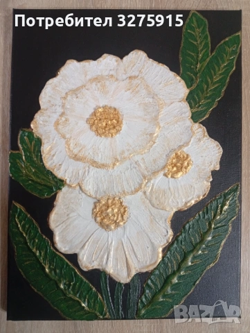 Картини ръчно рисувани от гипс , снимка 10 - Картини - 53813386