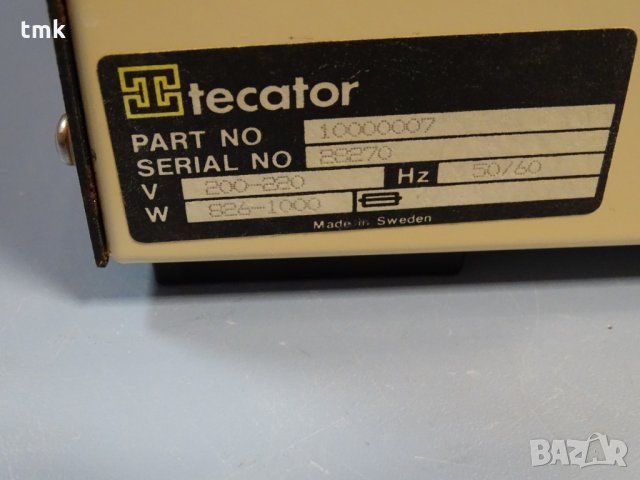 изсушител Tecator Digestion System 6, снимка 8 - Други машини и части - 34230191