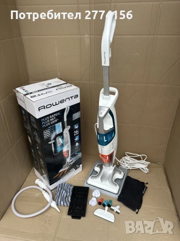 Rowenta Clean & Steam Multi RY8544WH – вертикална прахосмукачка и парочистачка