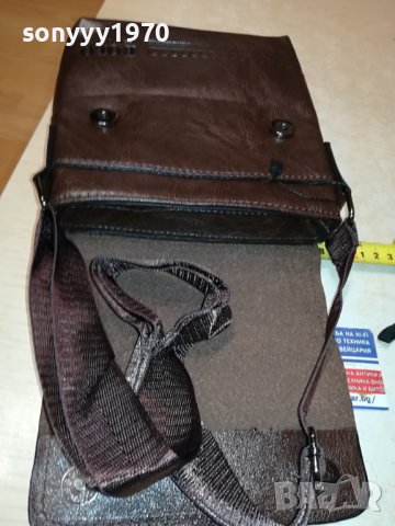 bolo-кафява кожена чанта 2308230800, снимка 12 - Чанти - 41939302