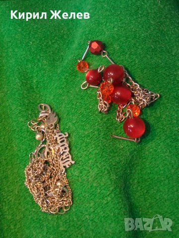 ЛОТ СТАРИ УКРАШЕНИЯ БИЖУТА ПОДХОДЯЩИ и за ХЕНД - МЕЙД МАТЕРИАЛ за НАКИТИ 31344, снимка 4 - Колиета, медальони, синджири - 38031836