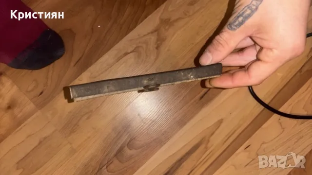 Позлатена Християнска икона гръцки стил 18век, снимка 3 - Икони - 50341567