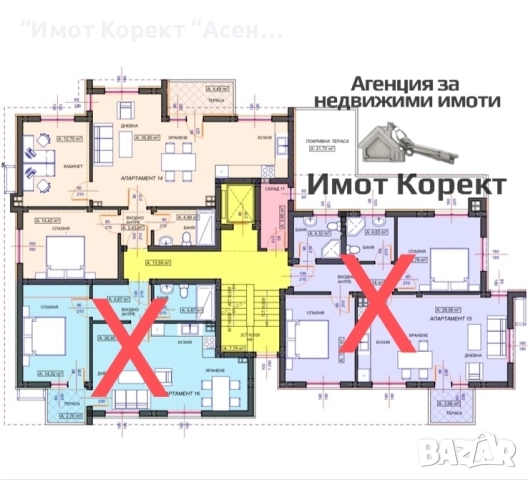 Имот Корект продава 3-Стаен апарт, кв. Запад, снимка 2 - Апартаменти - 51911685