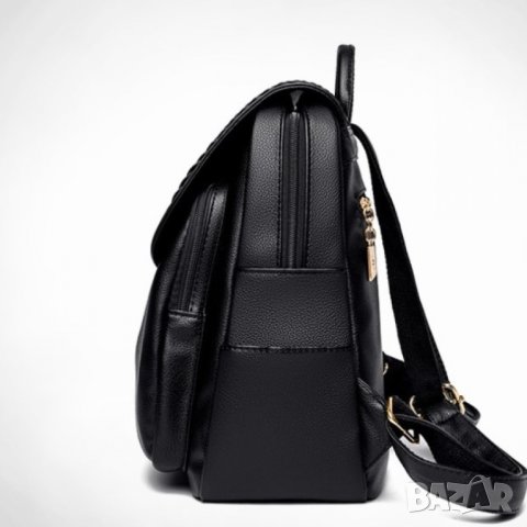 Дамска раница Hera Black, снимка 10 - Раници - 41478973