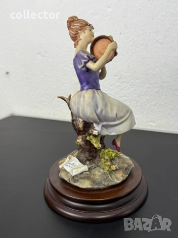 Порцеланова фигура на Сартори / Sartori /  Capodimonte. №7962, снимка 4 - Колекции - 53856523