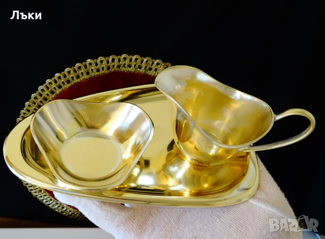 Бронзова каничка,латиера,Hoka W.Germany. , снимка 8 - Антикварни и старинни предмети - 36024094