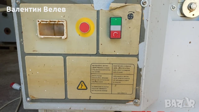 Абрихт щрайхмуса на 500 мм с 4 ножа ,мотор 4 kw., снимка 4 - Други машини и части - 51389464