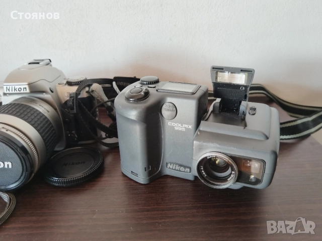 Камери Nikon F65, Nikon COOLPIX S2750 16MP, Nikon COOLPIX 995 Japan, снимка 2 - Фотоапарати - 47259368