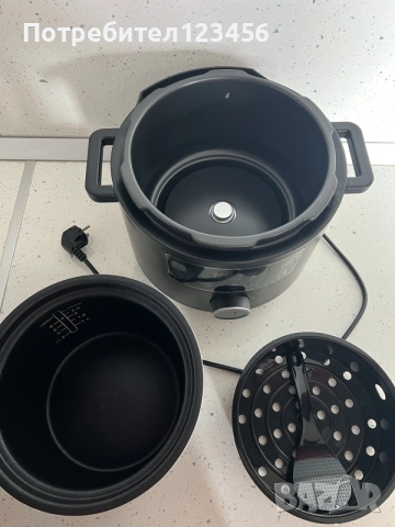 Уред за готвене под налягане Tefal, снимка 2 - Уреди за готвене на пара - 56249828