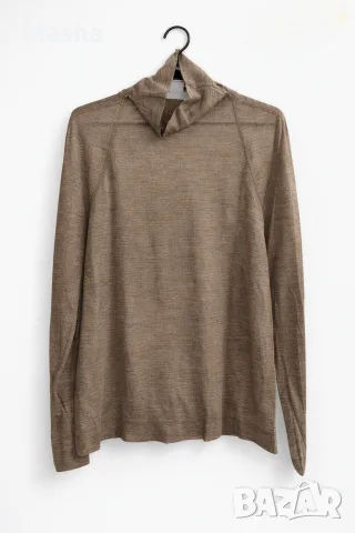 Фино памучно поло Mango (Camiseta Isabella), размер M – НОВО с етикет (80% Лиосел, 20% Вълна) 
