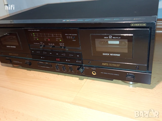 Двукасетен дек Aiwa AD-WX777, снимка 2 - Декове - 50587615