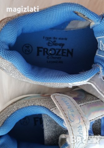 Детски светещи маратонки Елза и Ана №24, снимка 8 - Детски маратонки - 33998413