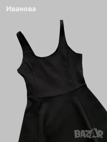 Лятна черна рокличка H&M, снимка 5 - Рокли - 50140626