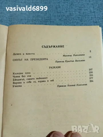 Фей Уелдън - Синът на президента , снимка 5 - Художествена литература - 56304487