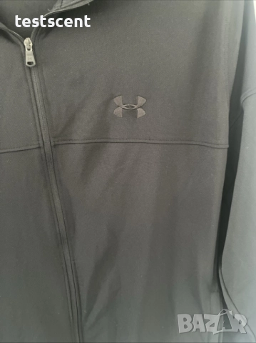 €78 Мъжко спортно горнище Under Armour Jacket – 2XL – Black черно XXL, снимка 3 - Спортни дрехи, екипи - 52965978