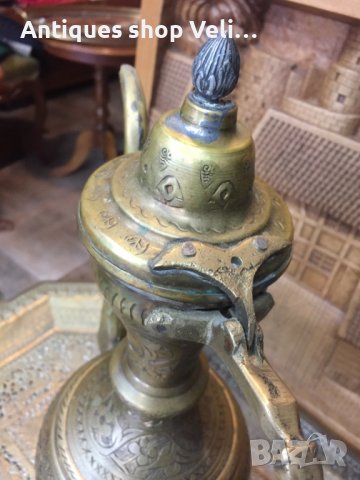 Арабски ибрик №3646, снимка 8 - Антикварни и старинни предмети - 40070551