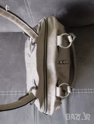 Бежова чанта Picard-естествена кожа., снимка 8 - Чанти - 49125549