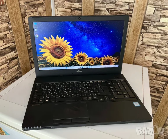 Лаптоп Fujitsu LIFEBOOK A357 / Intel i5-7200U / 8GB RAM / 128GB SSD / Full HD / Windows 11 Pro