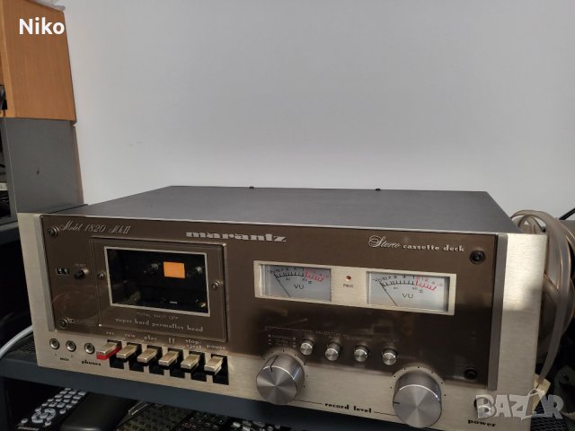 касетен дек MARANTZ 1820, снимка 2 - Декове - 40892153