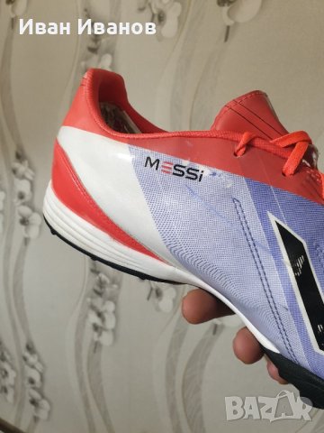 стоножки  Adidas Messi Rare F10 TRX TF  номер 45 1/3, снимка 8 - Футбол - 42436385