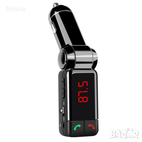 Блутут за кола (MP3player FM предавател зарядно USB и Bluetooth, снимка 5 - Аксесоари и консумативи - 42200534