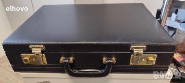 Кожено дипломатическо куфарче, снимка 3 - Куфари - 44369213