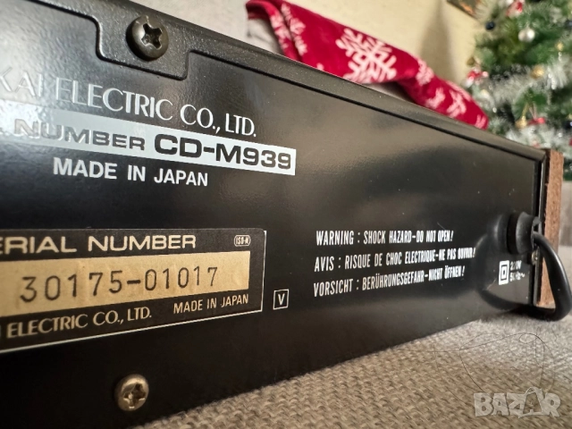 AKAI CD Transport CD-M939 , снимка 10 - Ресийвъри, усилватели, смесителни пултове - 52788389