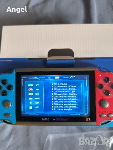 MP5 X7 RETRO HANDHELD CONSOLE , снимка 7 - Други игри и конзоли - 52890829