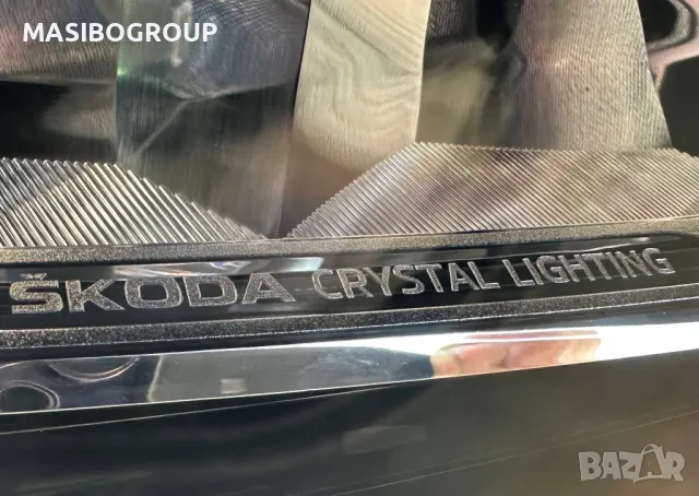 Фар десен фарове за Шкода Кодиак фейс Skoda Kodiaq facelift, снимка 4 - Части - 50012022