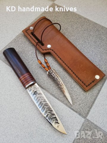 Ръчно изработен ловен нож от марка KD handmade knives ловни ножове, снимка 12 - Ножове - 34478488