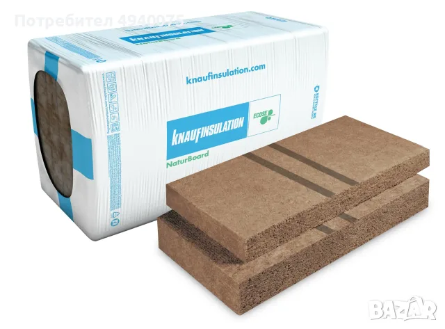 Каменна вата KNAUF NATURBOARD VENTI Изолация за Скатен покрив