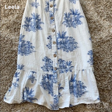 Рокля от лен Primark, снимка 8 - Рокли - 35747356