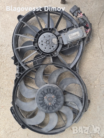 Перки за охлаждане за Audi A6 C6 3.0 TDI , снимка 2 - Части - 51613765