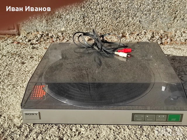 Грамофон SONY PS-LX10, снимка 2 - Грамофони - 52719038