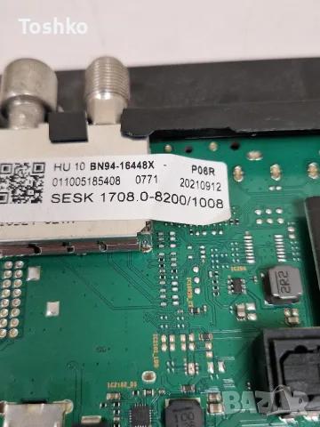 SAMSUNG QE43Q60AAU MAIN BOARD BN41-02844A BN94-16448X POWER BOARD BN44-01099A PANEL CY-QA043HGCV2V, снимка 3 - Части и Платки - 56130973