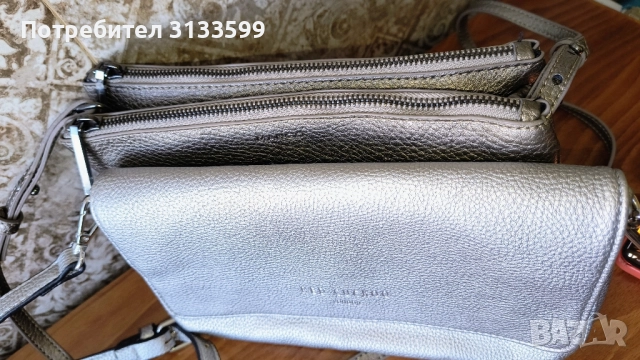 Две сребристи дамски чанти, снимка 7 - Чанти - 51476237