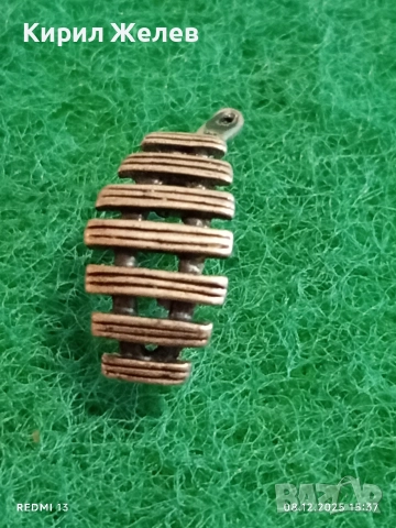 Сребърна обеца стилна нежна елегантна 39844, снимка 3 - Обеци - 52691781