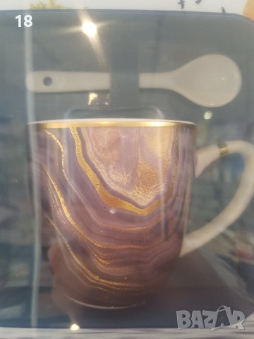 Чаши с лъжички, снимка 2 - Чаши - 41393586