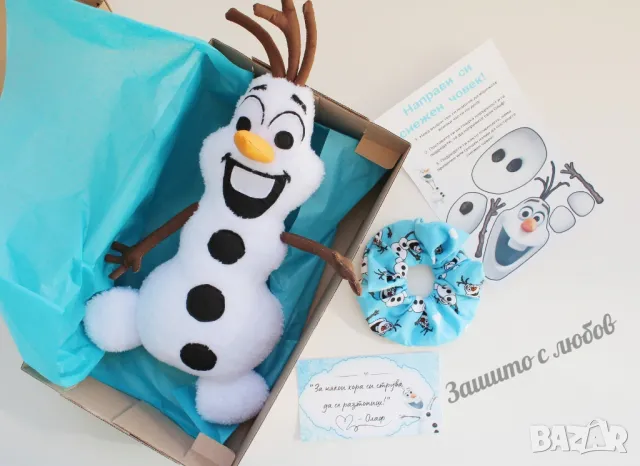 Олаф, Замръзналото кралство, Снежен човек, Олаф плюшен