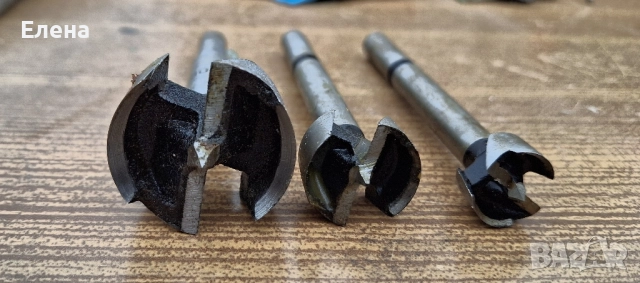 комплект бургии за дърво, снимка 3 - Други инструменти - 51994618