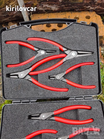 Knipex-Комплект зегер клещи 8 броя, снимка 4 - Клещи - 53468316