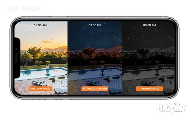 Elemage ZS- GQ3 2K камера акумулаторна със соларен панел., снимка 12 - Комплекти за видеонаблюдение - 49227065